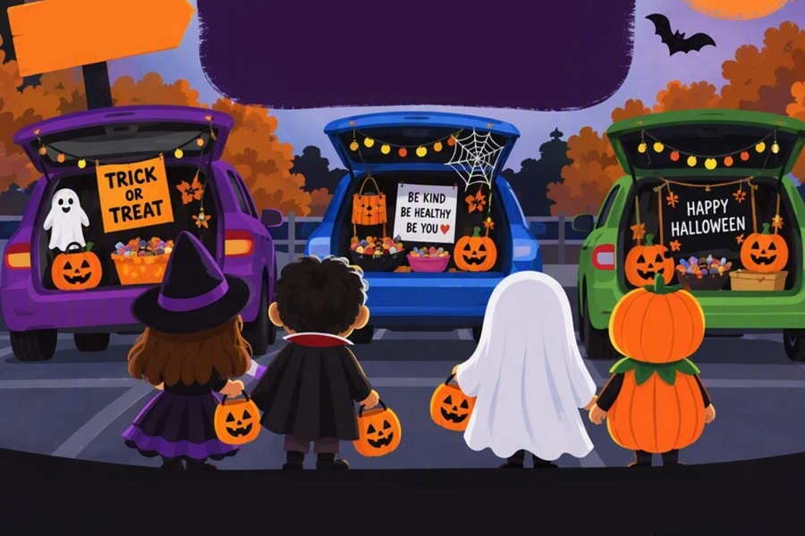 Maria Parham Franklin Trunk or Treat!