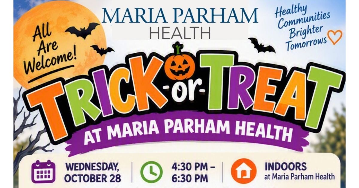 Maria Parham Health Invites Community Organizations to Participate in Annual Trick-or-Treat Event