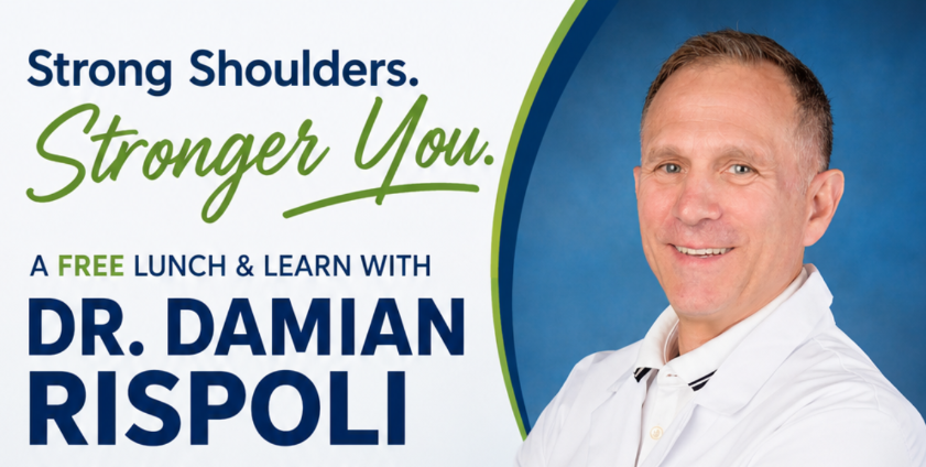 Maria Parham Health to Host Free Lunch & Learn on Shoulder Health with Orthopedic Surgeon Dr. Damian Rispoli
